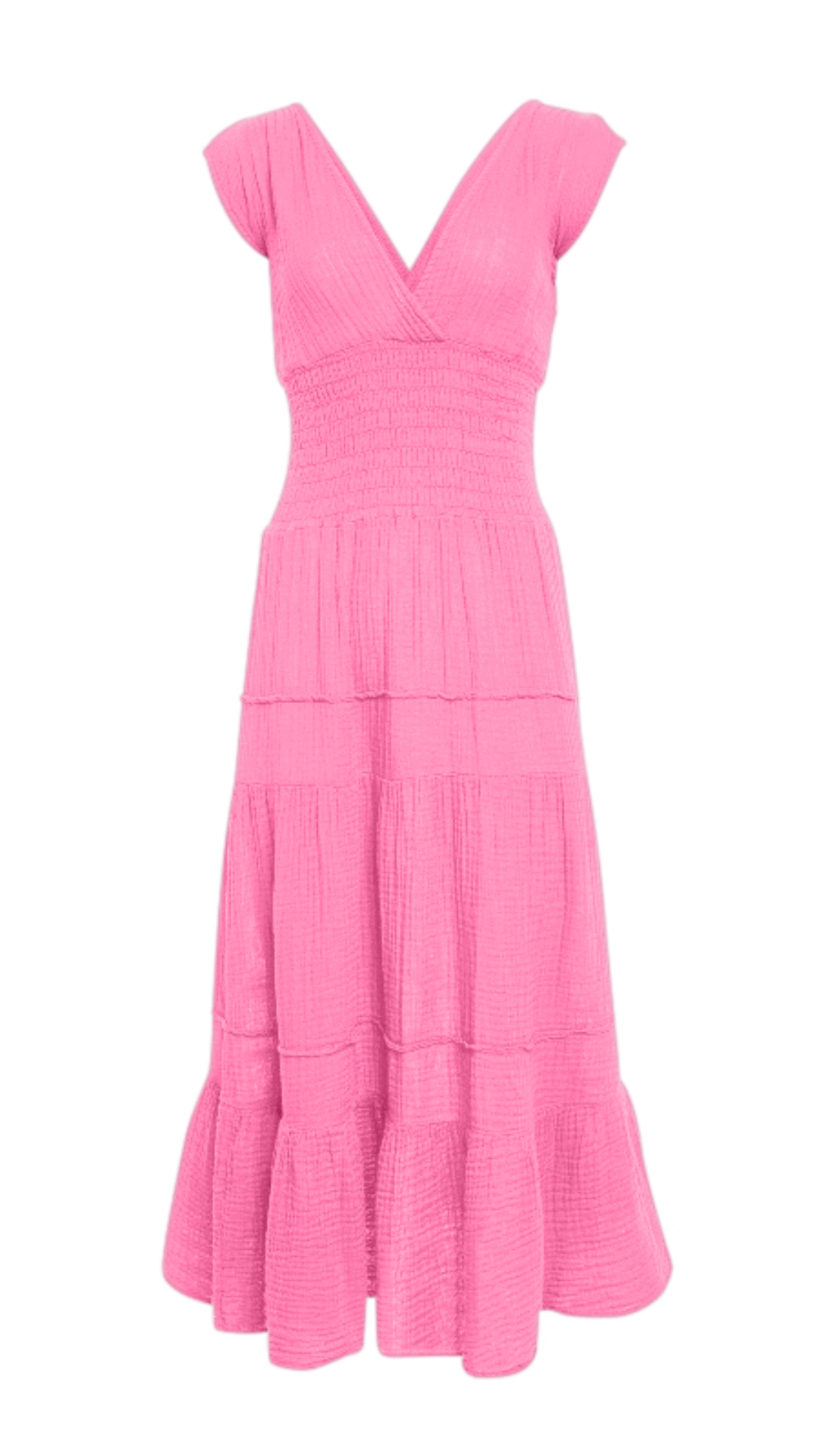 Smocked Dress Gauze - Elle Woods