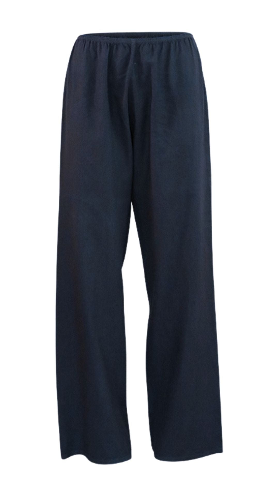 Elastic Band Pant Linen - Navy