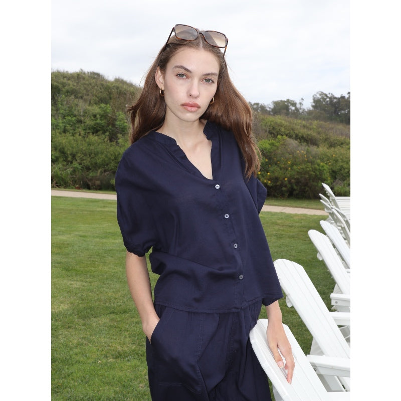Short Sleeve Shirt - Navy