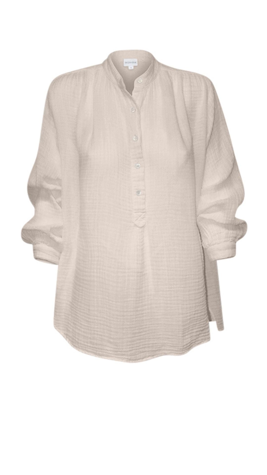 Poet Top Gauze - Birch