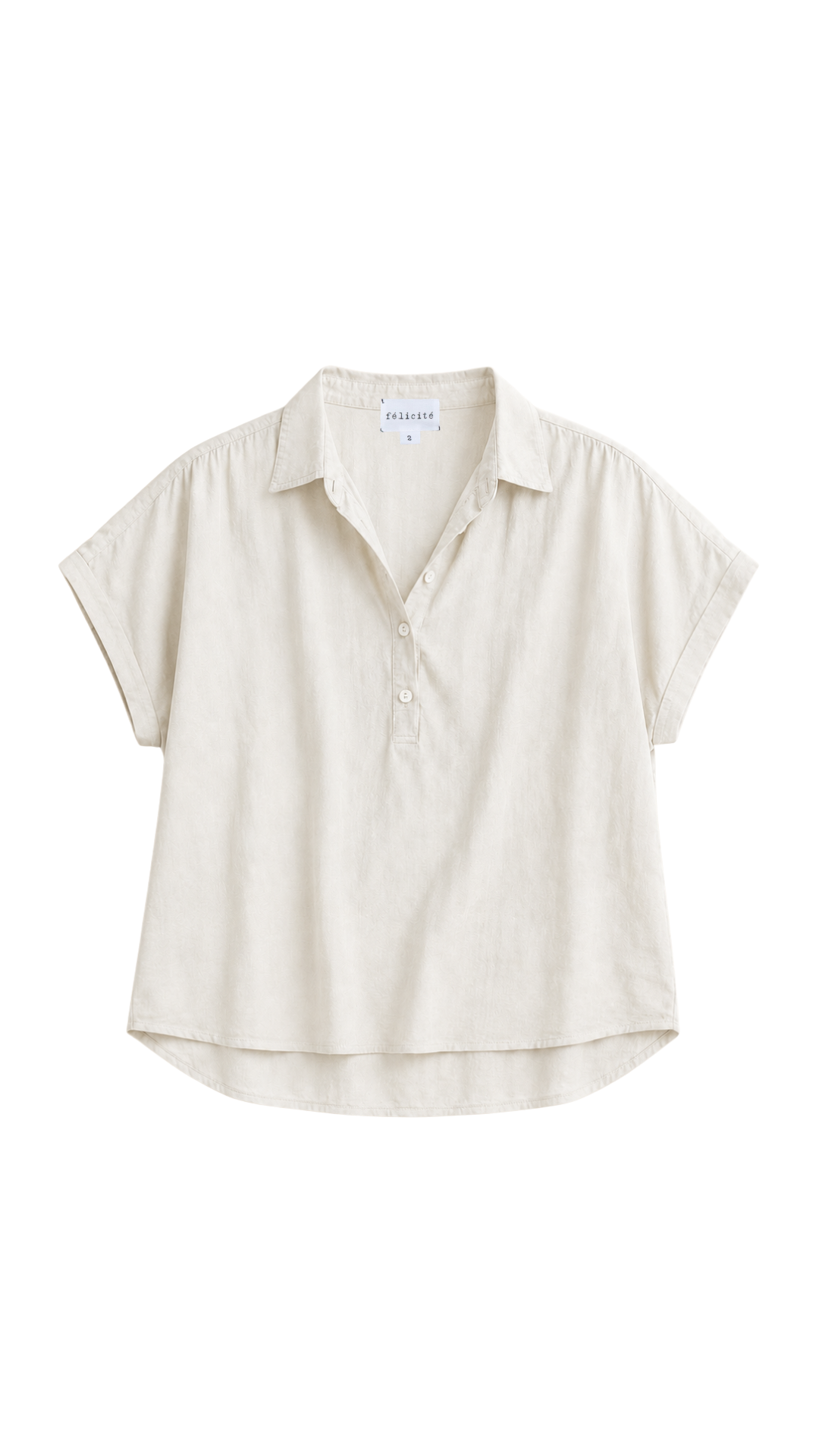 S/S Henley Linen - Canolli