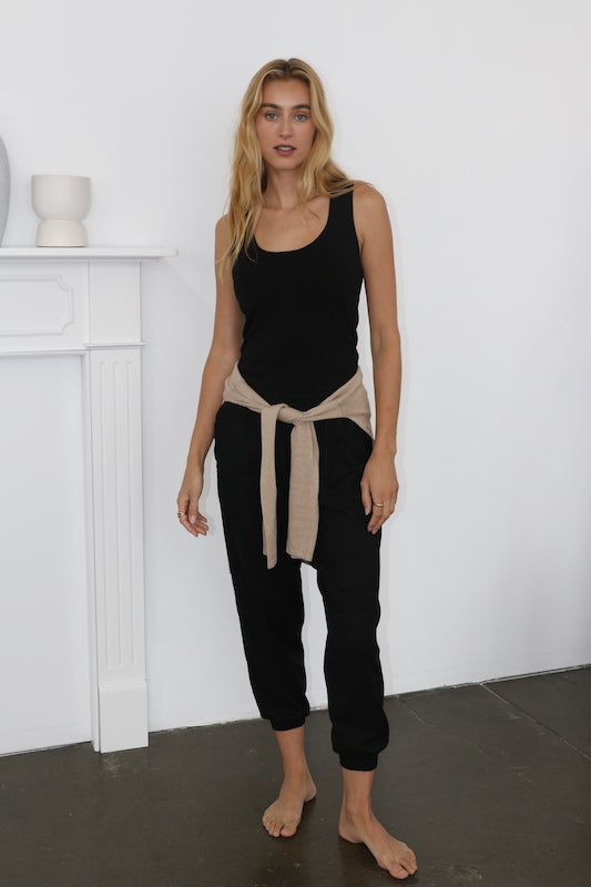 Sleek Jogger Pant - Black