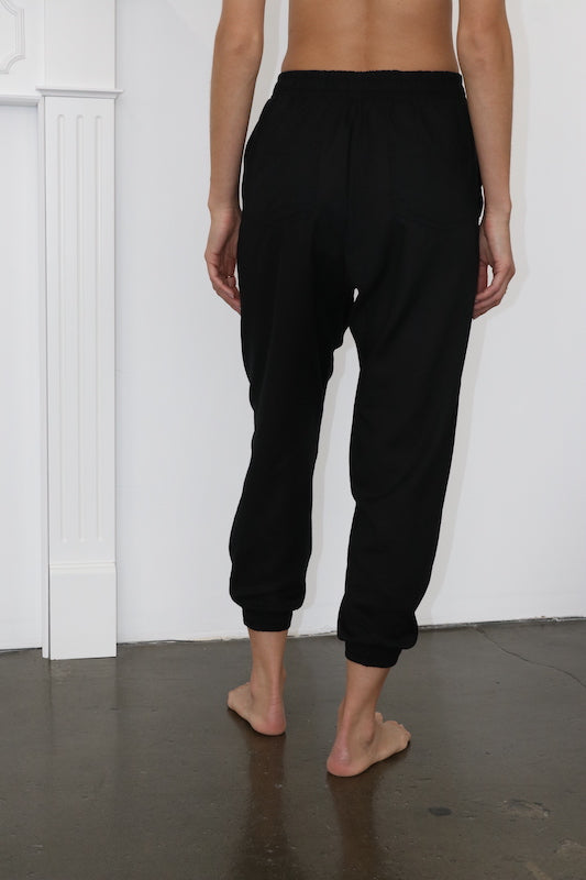 Sleek Jogger Pant - Black