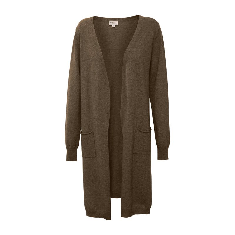 Pocket Cardigan Cashmere French Toast