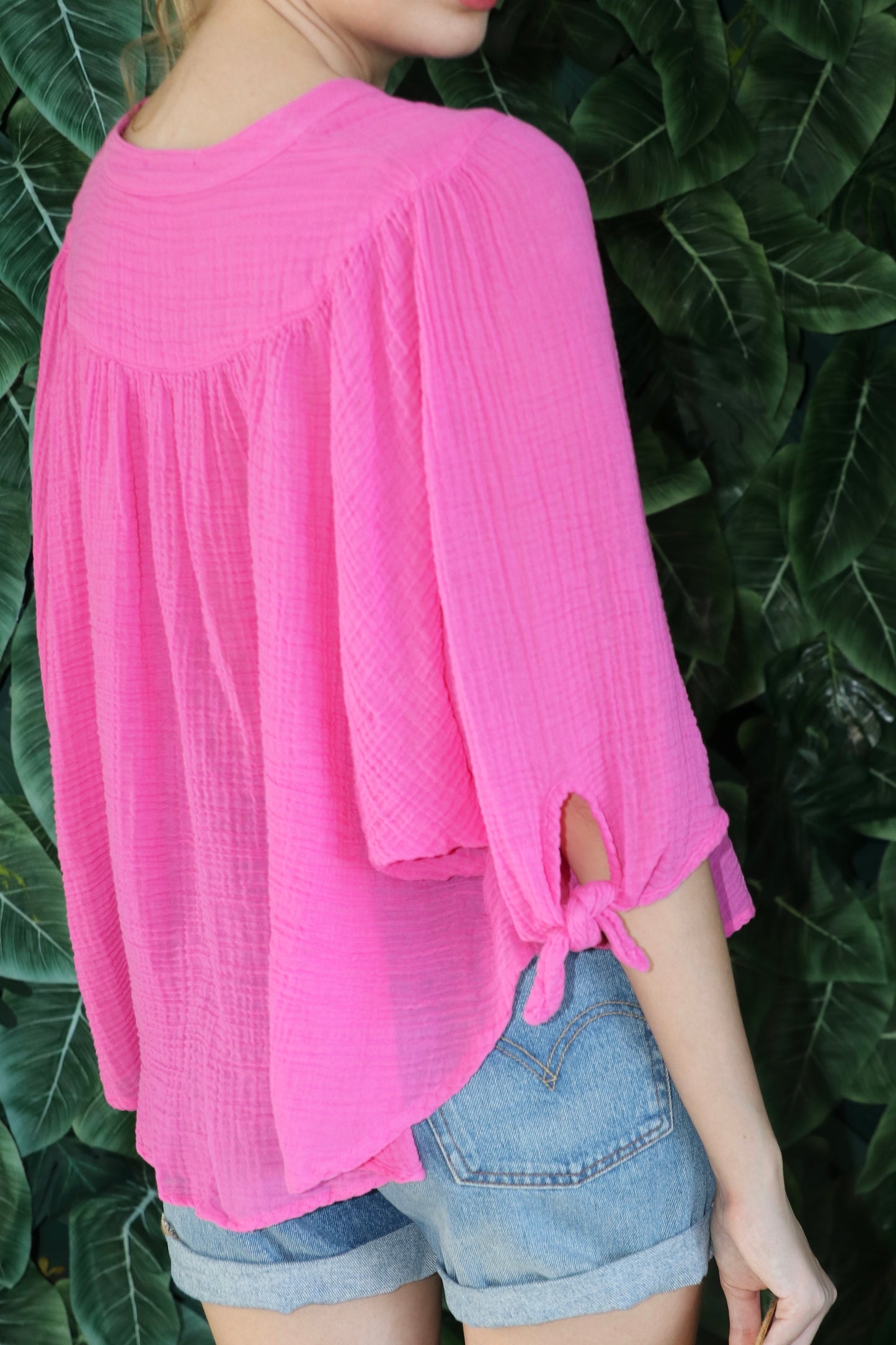 Tie Top - Cotton Candy