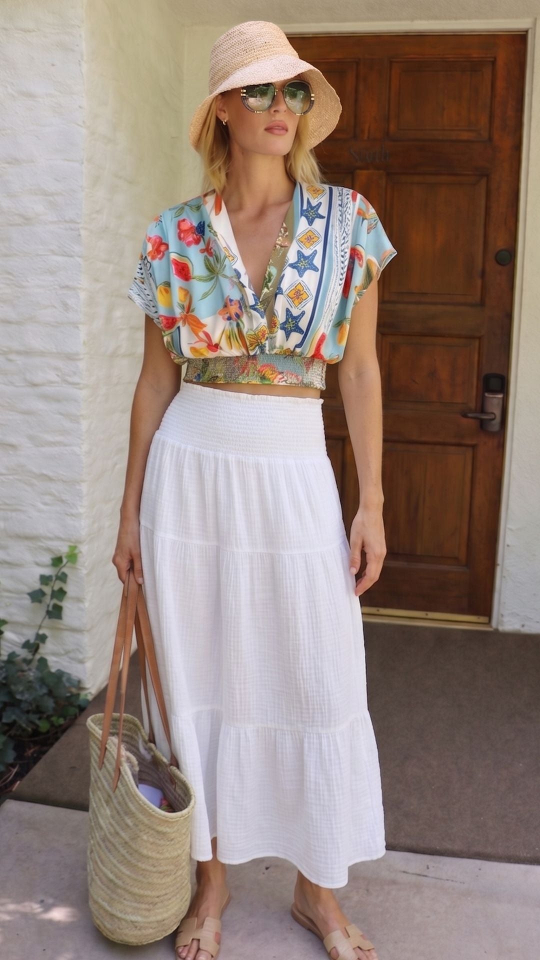 Vacay Top - French Blue