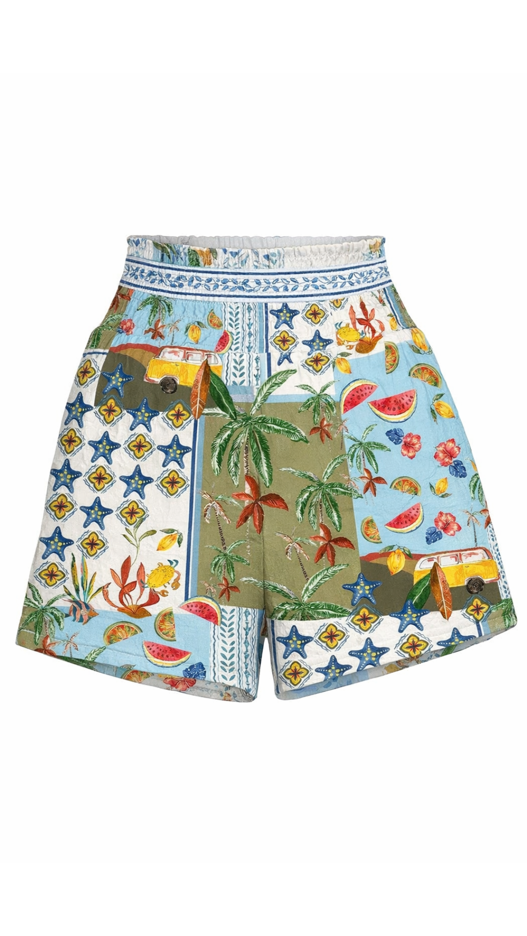 Smock Short - French Blue