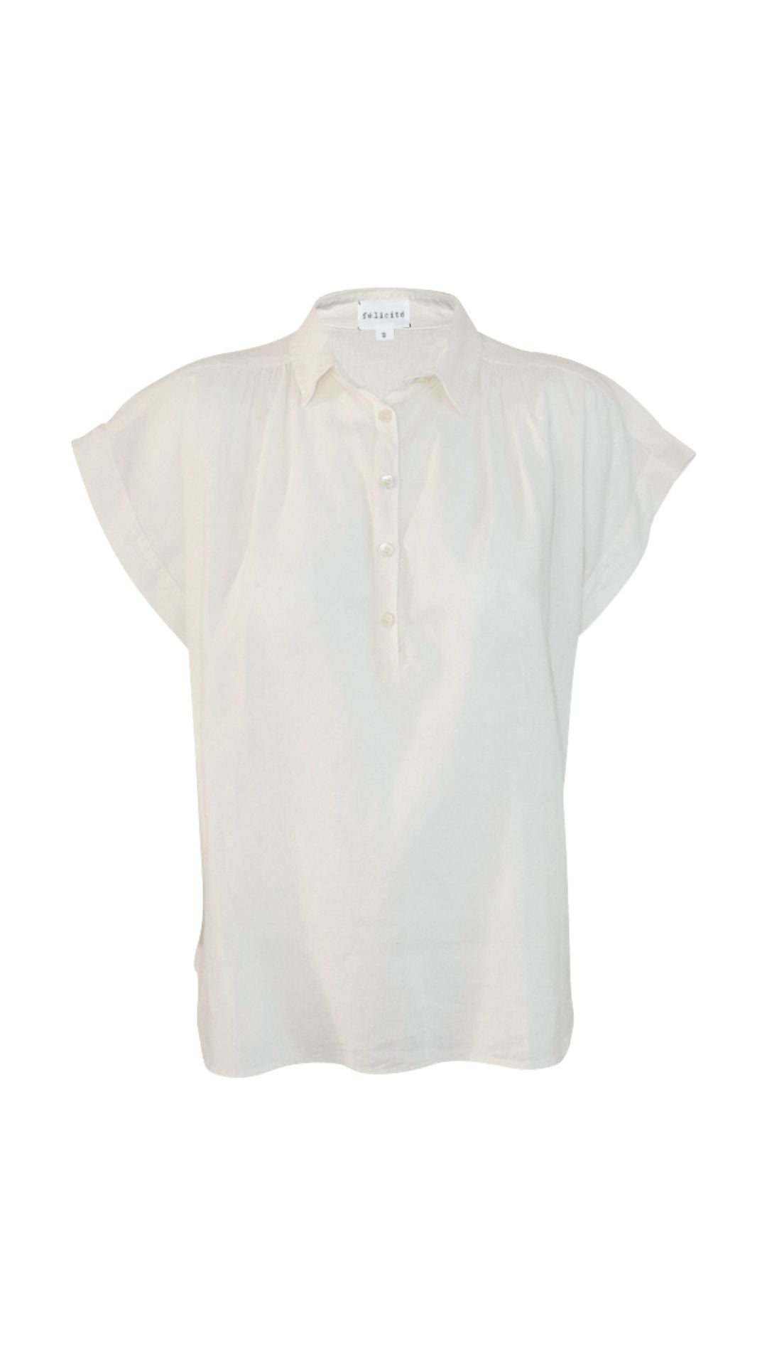 S/S Henley Linen - Canolli