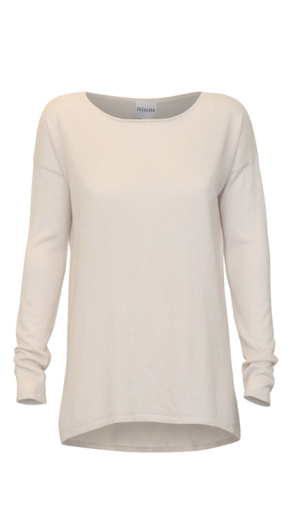 High-low  Sweater Cotton Cashmere - Sylph