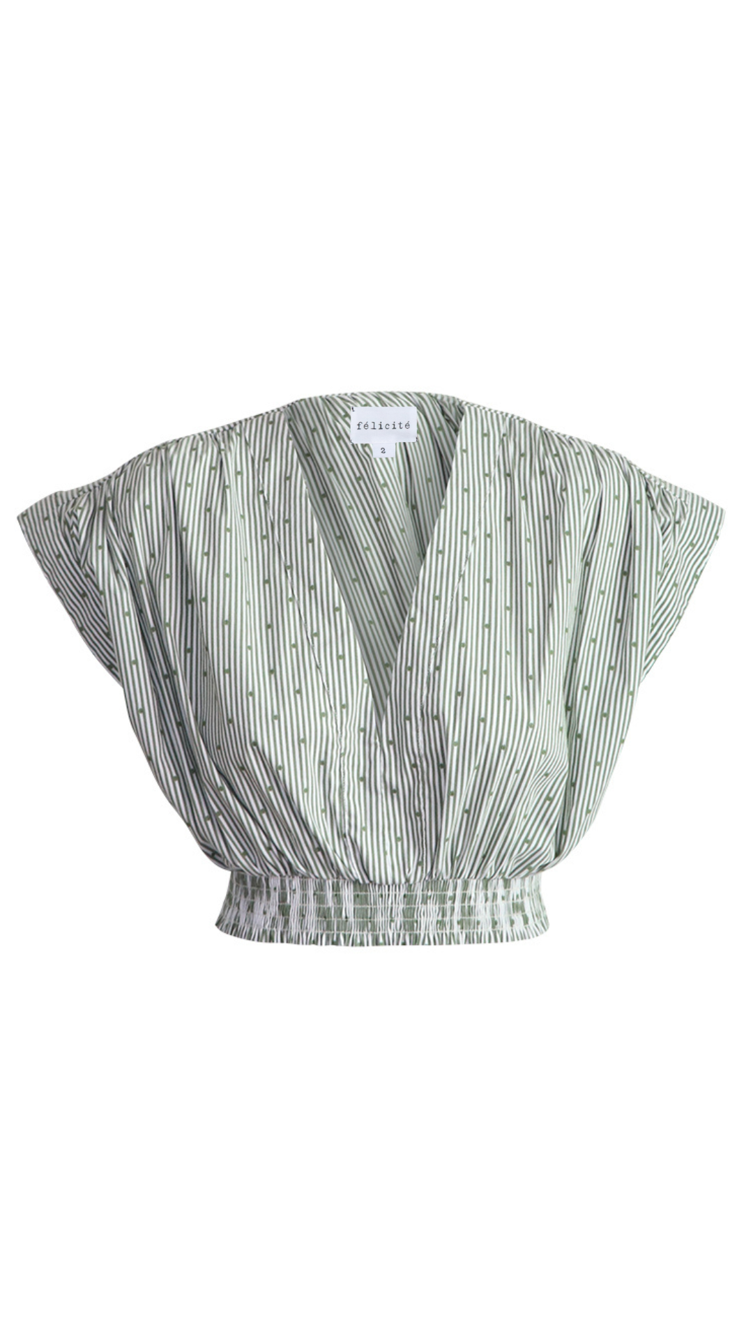 Vacay Top - Olive Stripe