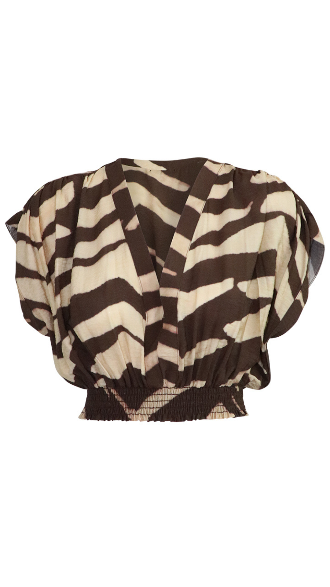 Vacay Top Viscose - Zebra