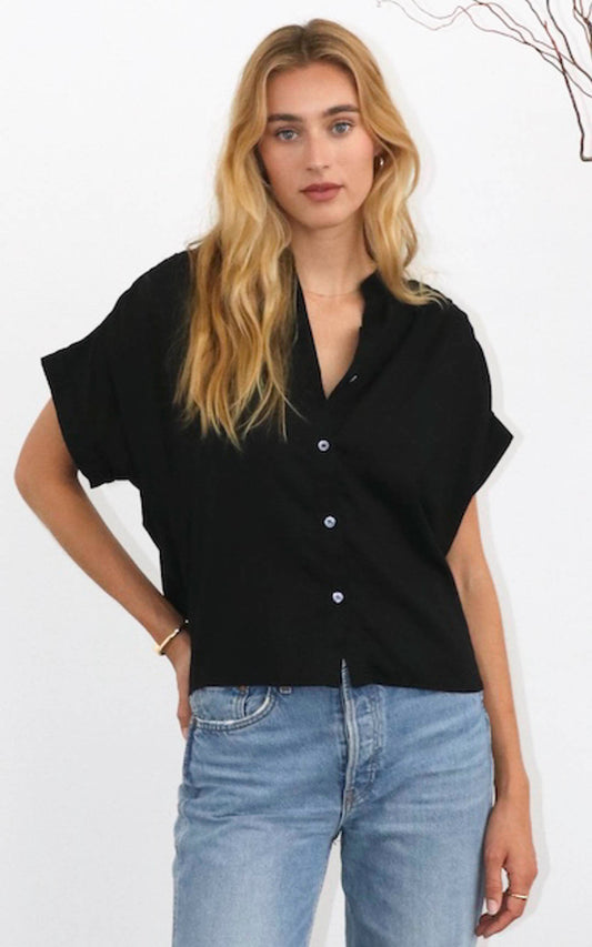 Short Sleeve Shirt - Black