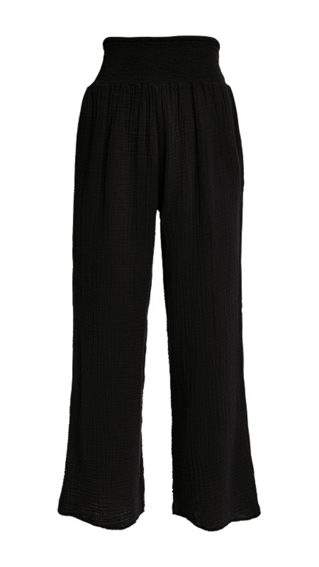 Smock Pant Gauze - Black