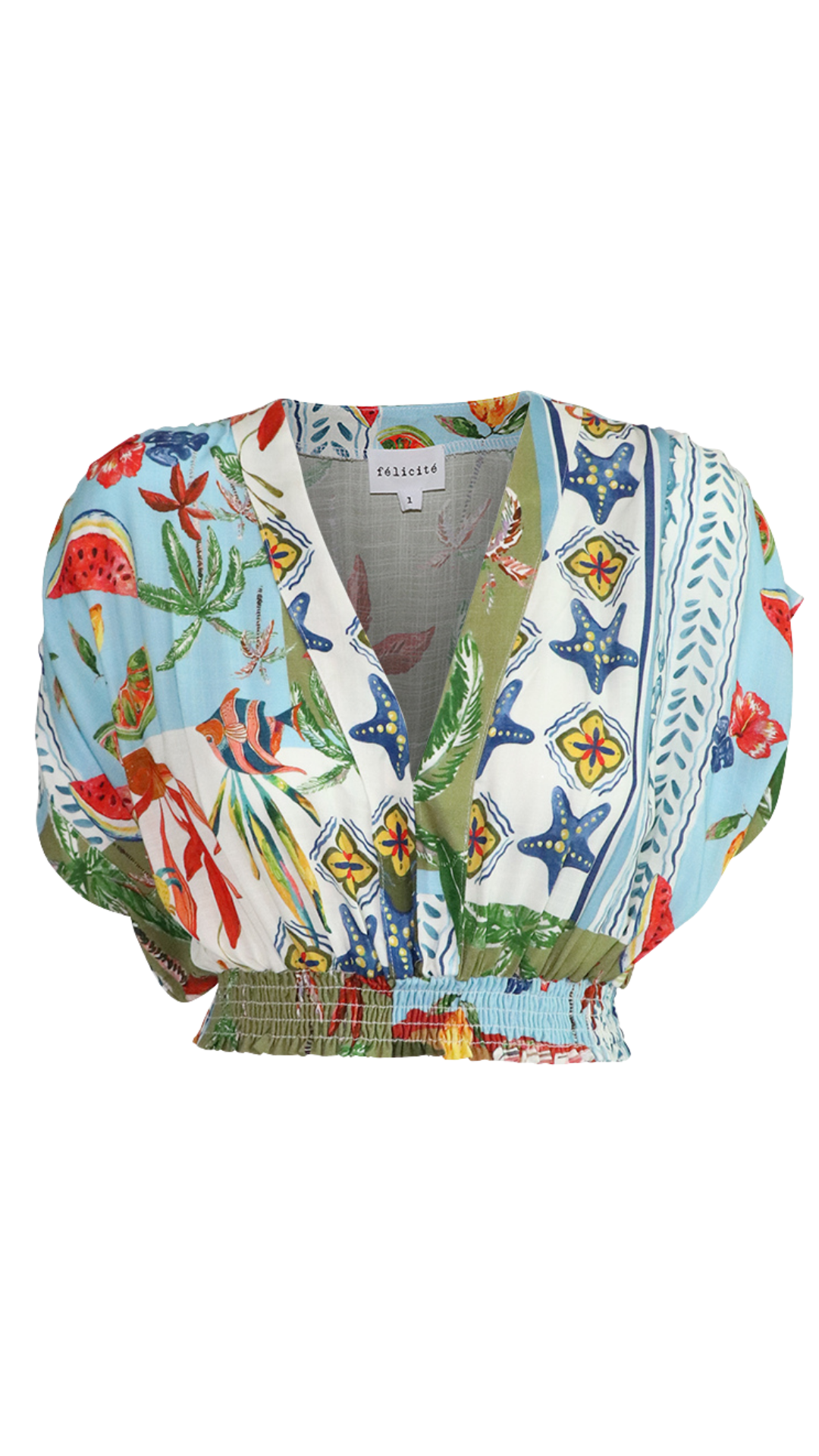 Vacay Top - French Blue