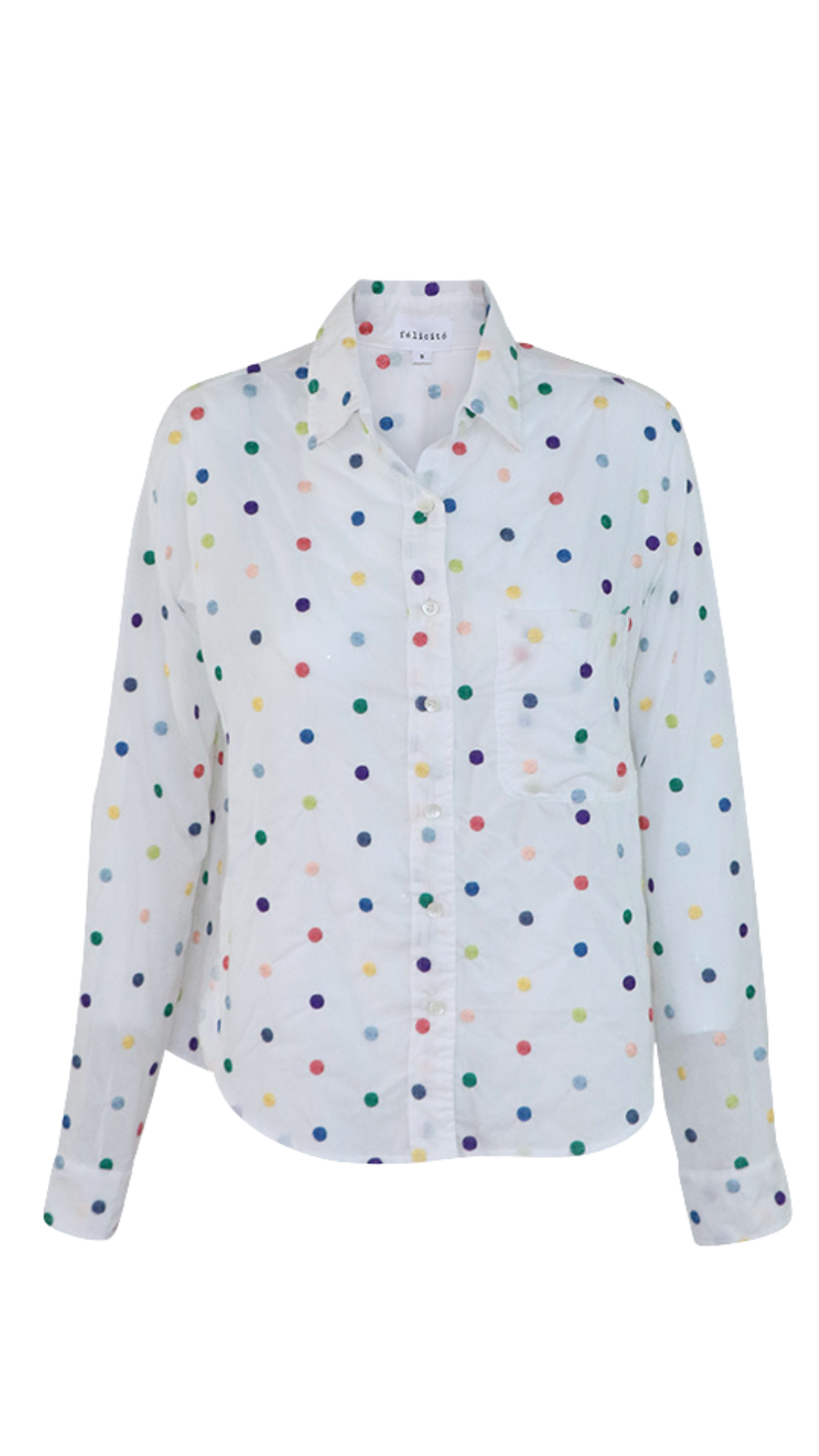 Boyfriend Top - Multi Dot