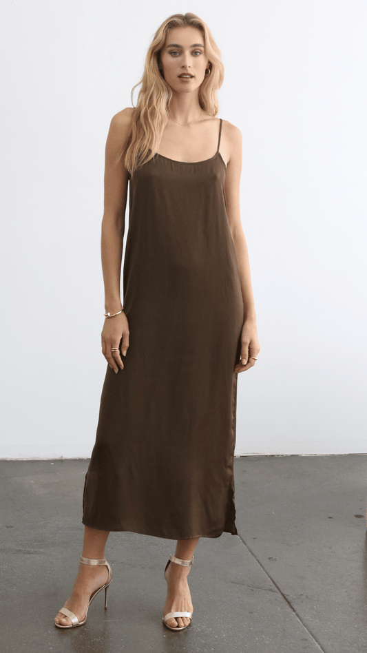 Camisole Dress Recycle Poly- Ganache