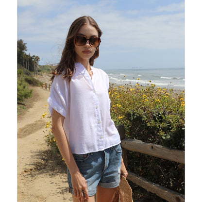 Short Sleeve Shirt - White